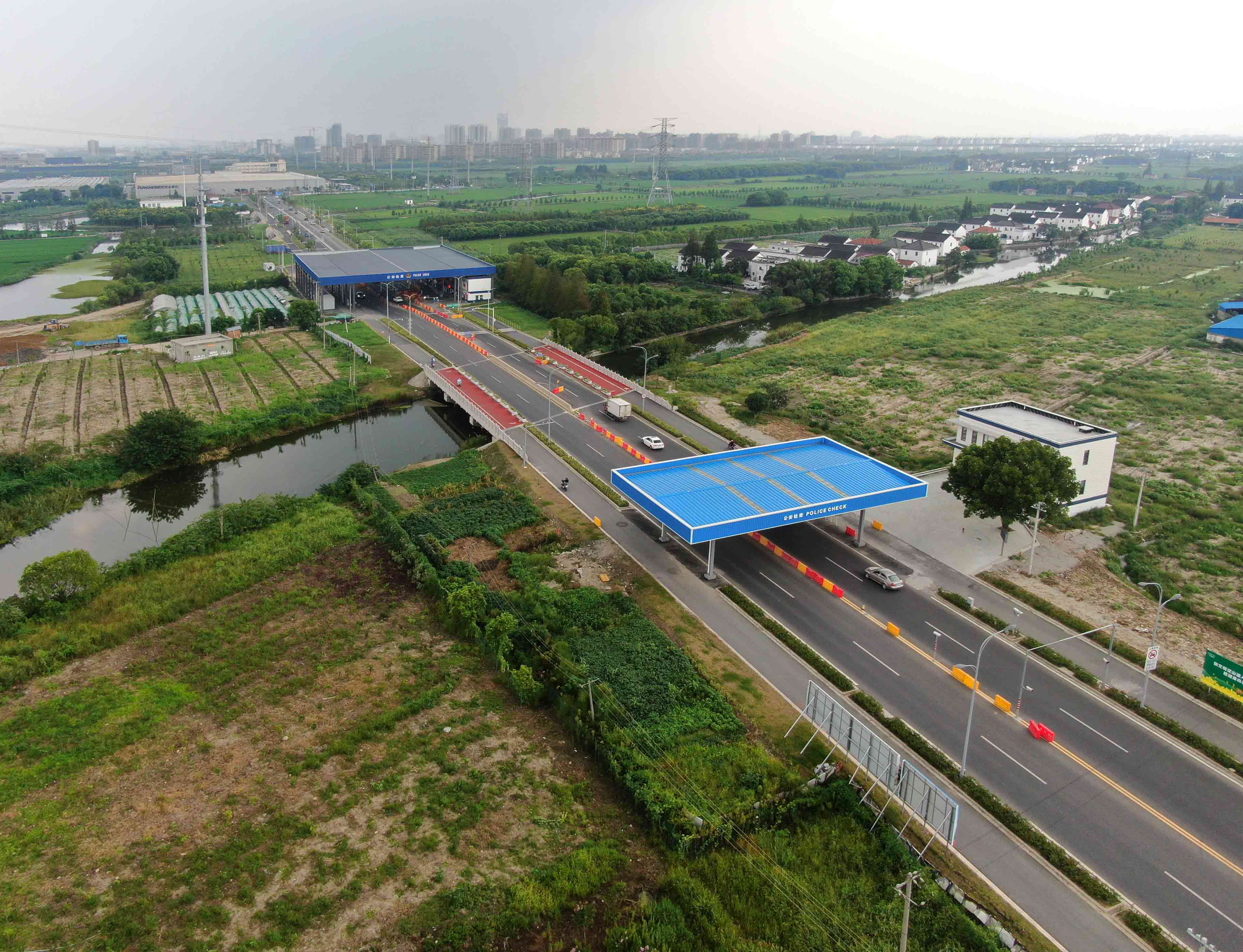 錦淀公路對(duì)接松澤大道